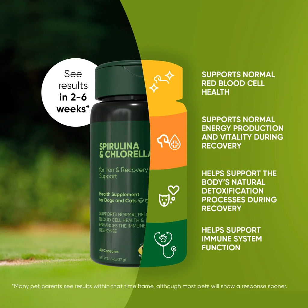 Spirulina & Chlorella-Cats & Dogs