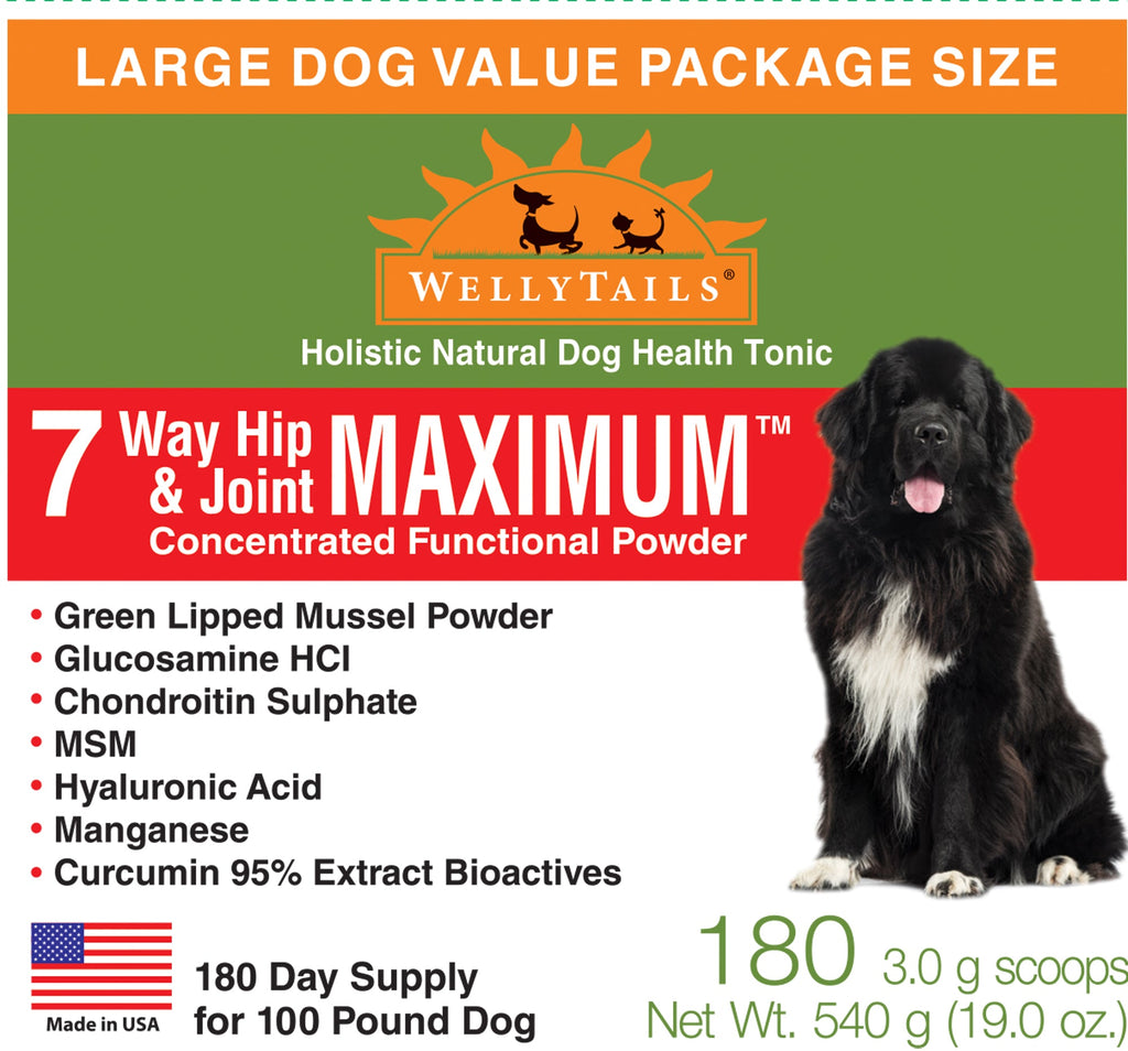 7 Way Hip & Joint MAXIMUM_Dog Joint Supplement_Made in USA