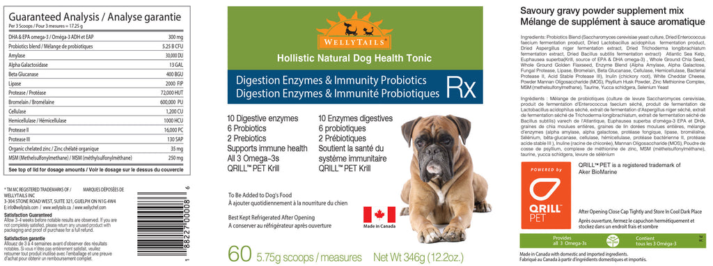 Digestive Enzymes & Probiotics Dog ADVANCED