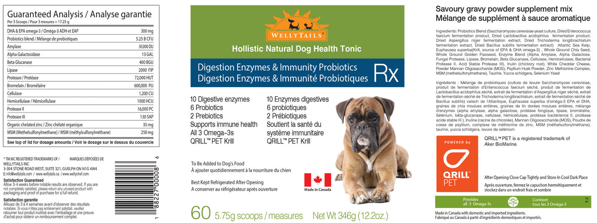 Digestive Enzymes & Probiotics Dog ADVANCED