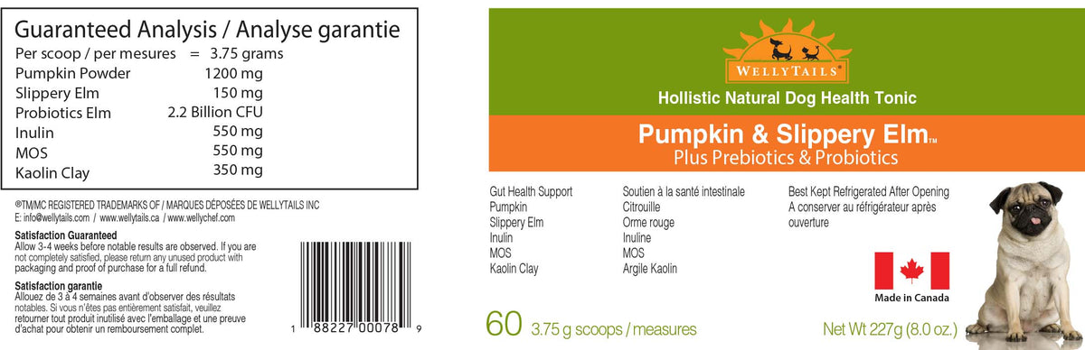 Pumpkin & Slippery Elm with Probiotics & Prebiotics