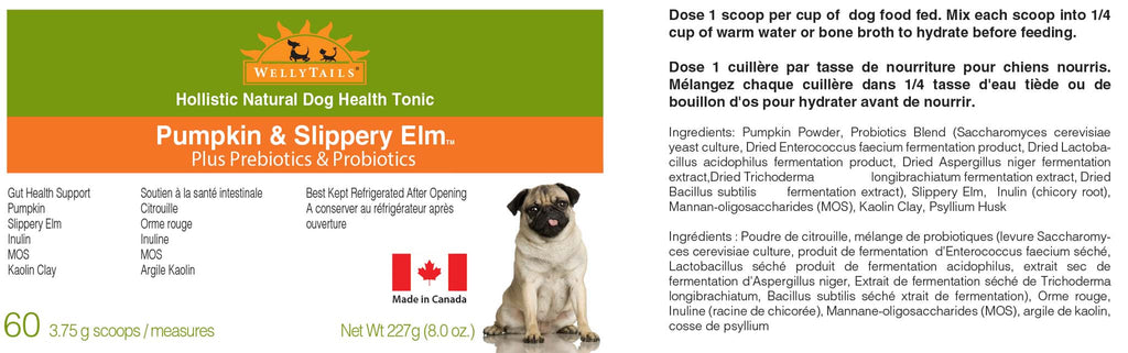 Pumpkin & Slippery Elm with Probiotics & Prebiotics