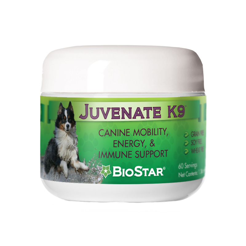 Juvenate K9-Canine Mobility, Energy, and Immune Support