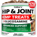 Hemp Hip & Joint Supplement for Dogs-Glucosamine & MSM-Joint Pain Relief