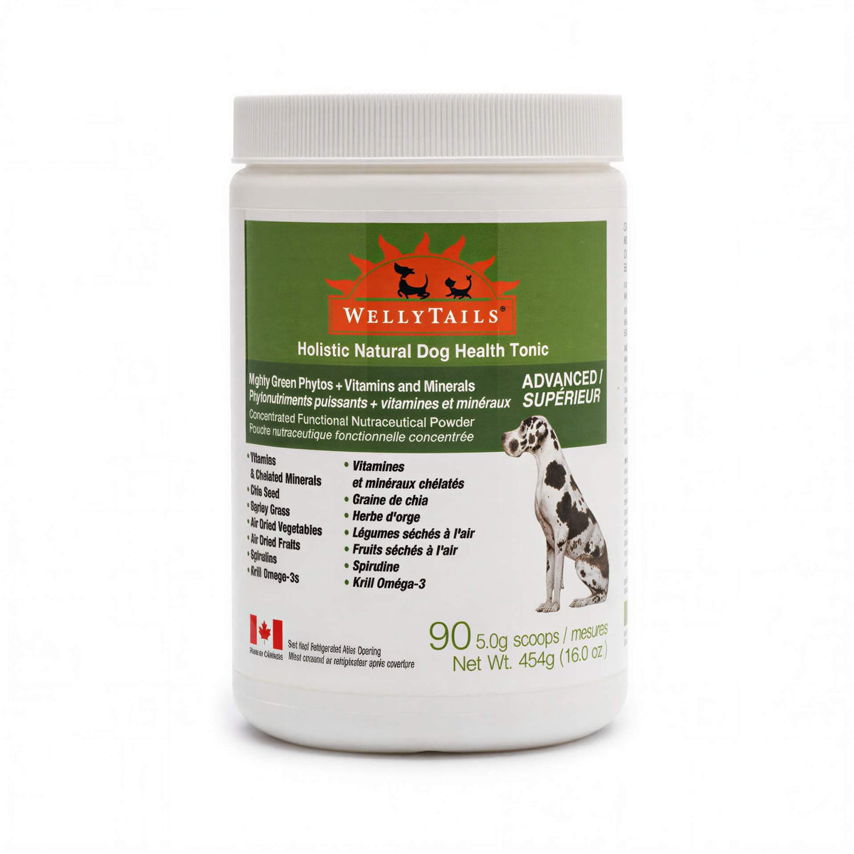 Mighty Green Phytonutrients-Vitamins & Minerals for Dogs